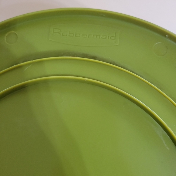 Vintage Green Rubbermaid 2 tier lazy susan - Picture 4 of 7